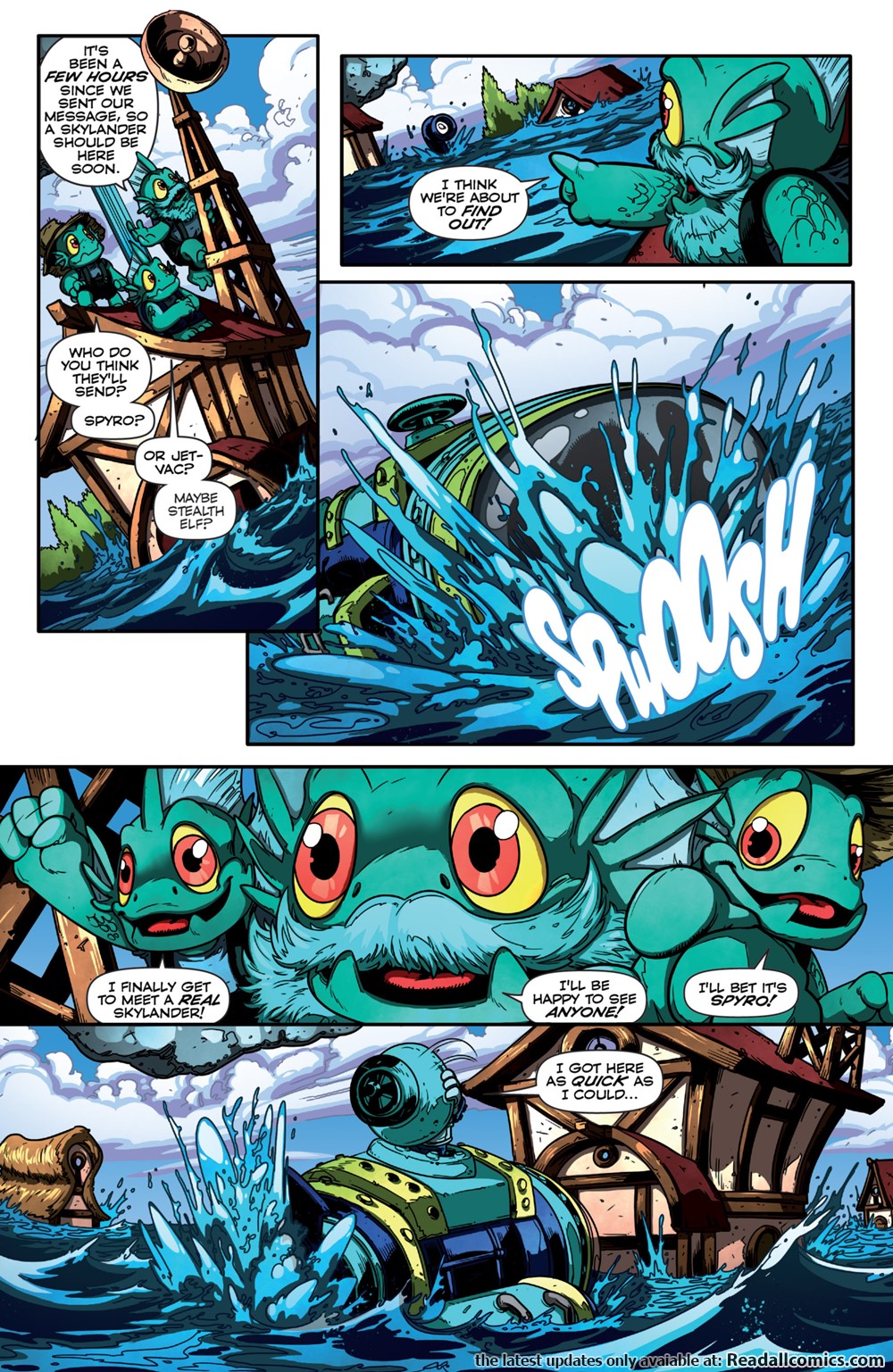 Skylanders Superchargers 005 2016 Read Skylanders Superchargers 005