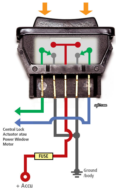 How Power Window Switch Works