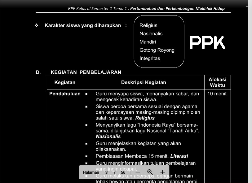 Rpp Kelas 3 K13 Revisi 2018 Download 5 Paket Guru Berbagi
