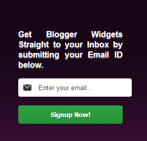 Rich Purple Customized Feedburner Email Subscription Widget For Blogger