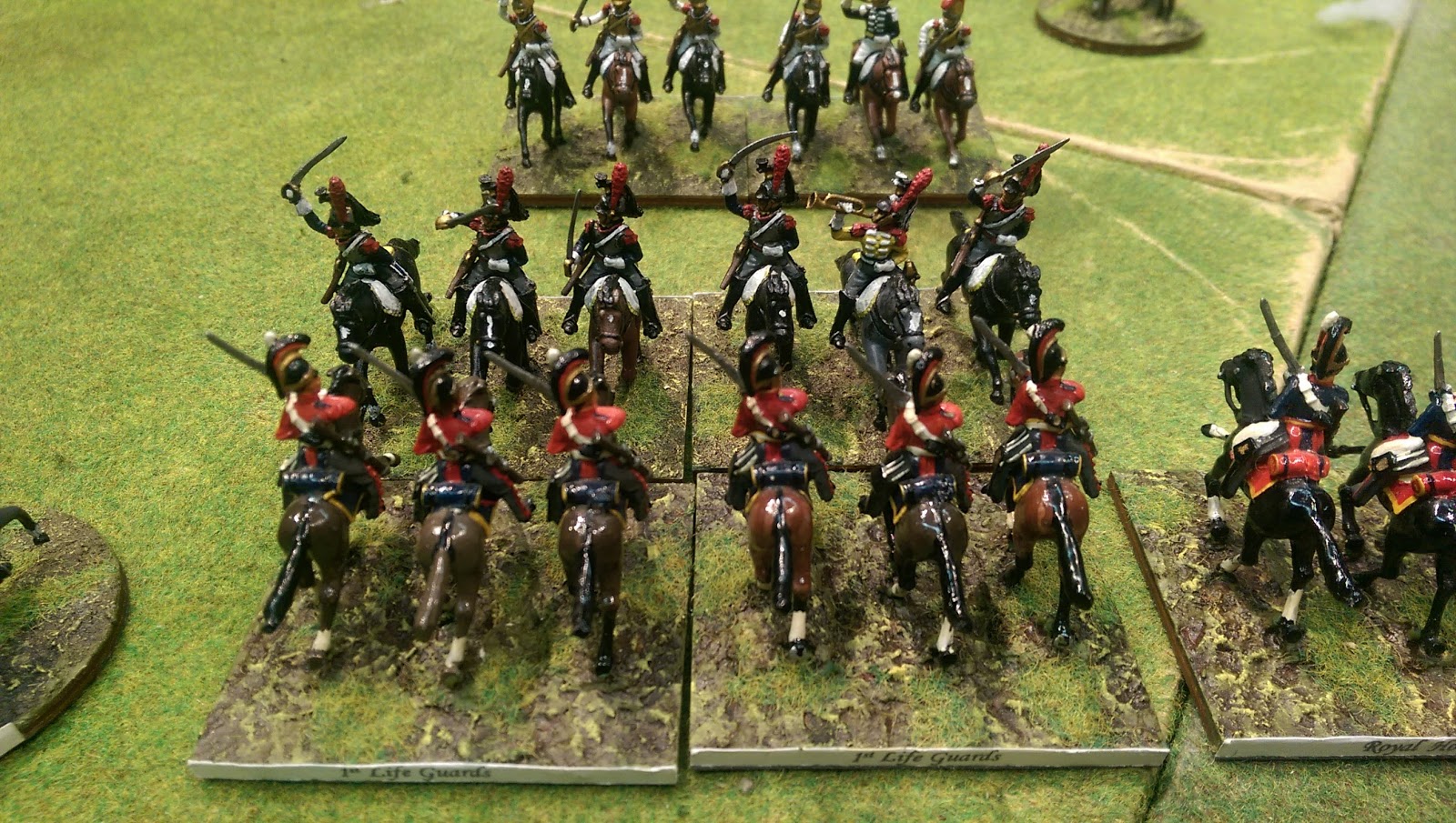 heavy cavalry engagement