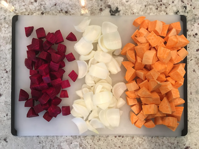 Perfect fall root veggie dish, "Beets & Sweets" | The Lowcountry Lady