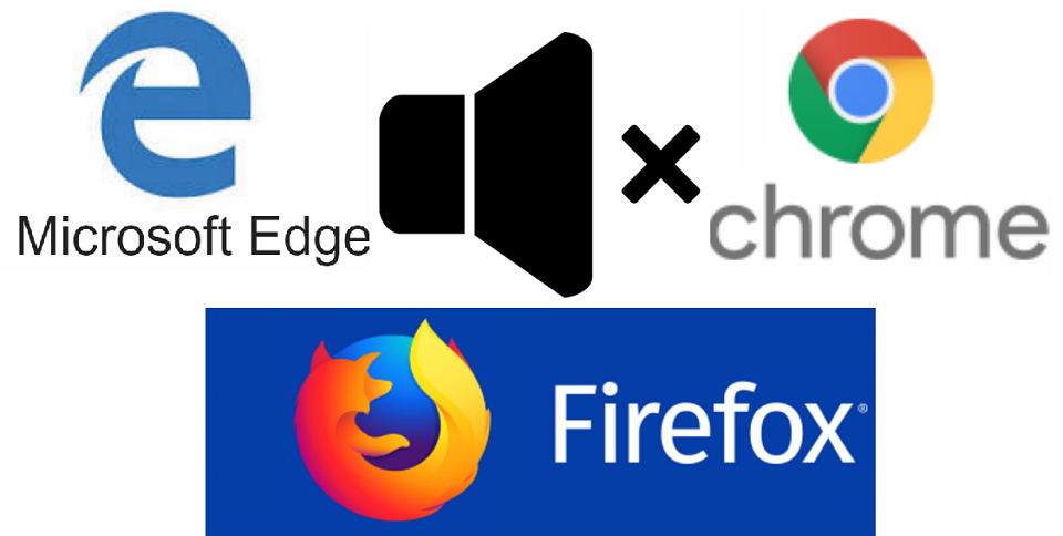 電腦 Chrome、Firefox、Edge 瀏覽器一鍵靜音功能