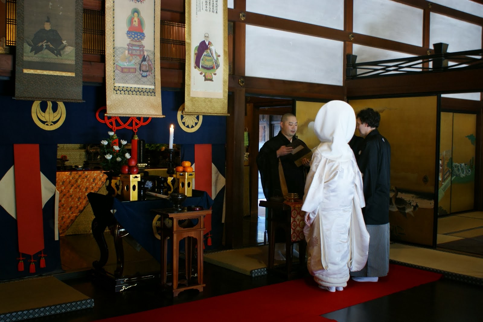 Buddhist Style Wedding Service
