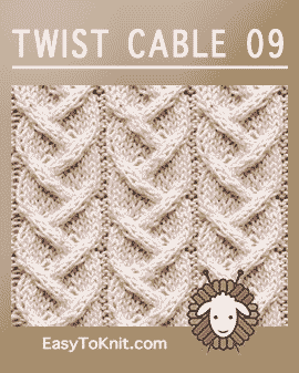 #Knitcable, Easy and FREE Knitting Pattern #easytoknit