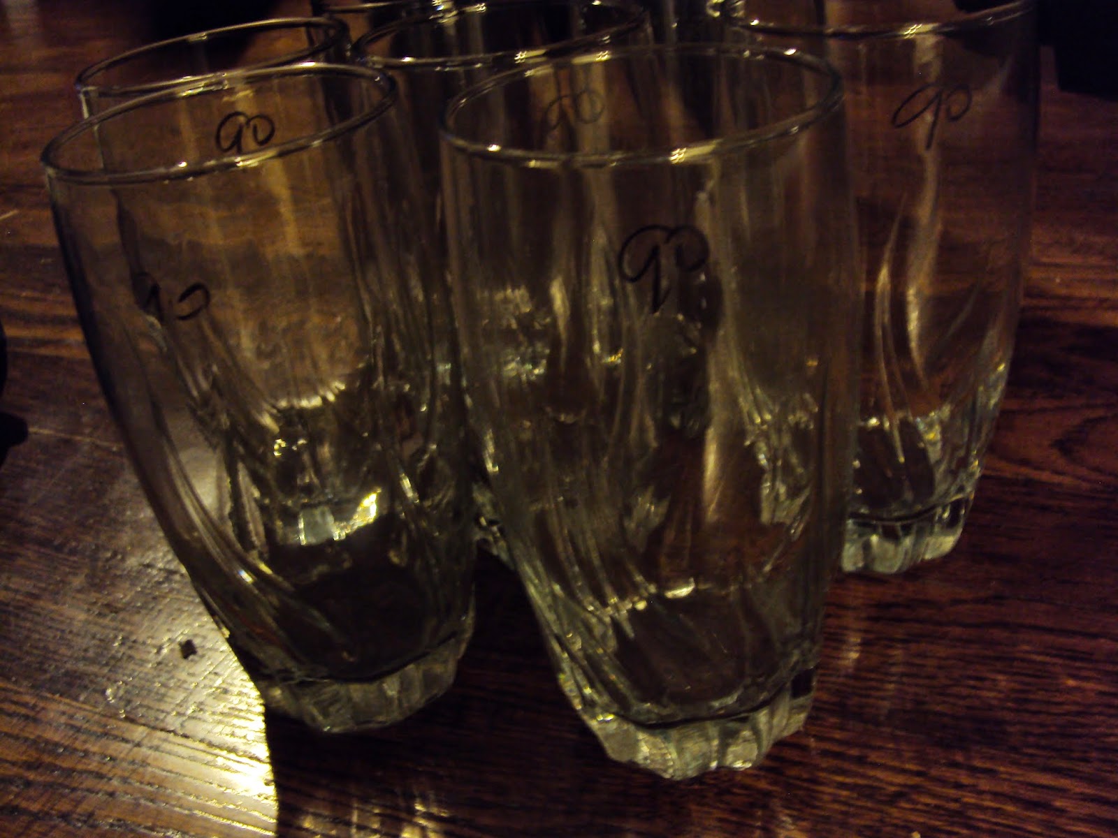 A Life Beyond Money Thrift Store Drinking Glasses