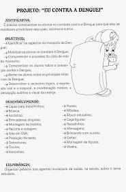 Projeto escolar contra a dengue Projeto escolar contra a dengue