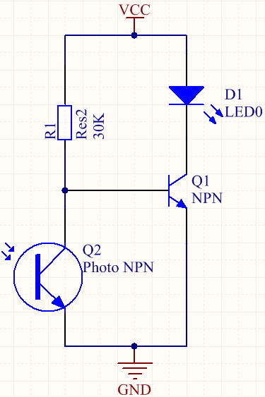 Схема подключения светодиода через транзистор