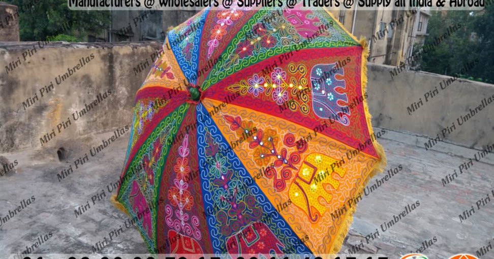 Velvet Umbrellas, Parasols Manufacturers, Suppliers, Wholesalers in