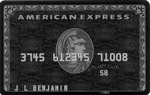 Amex Centurion card