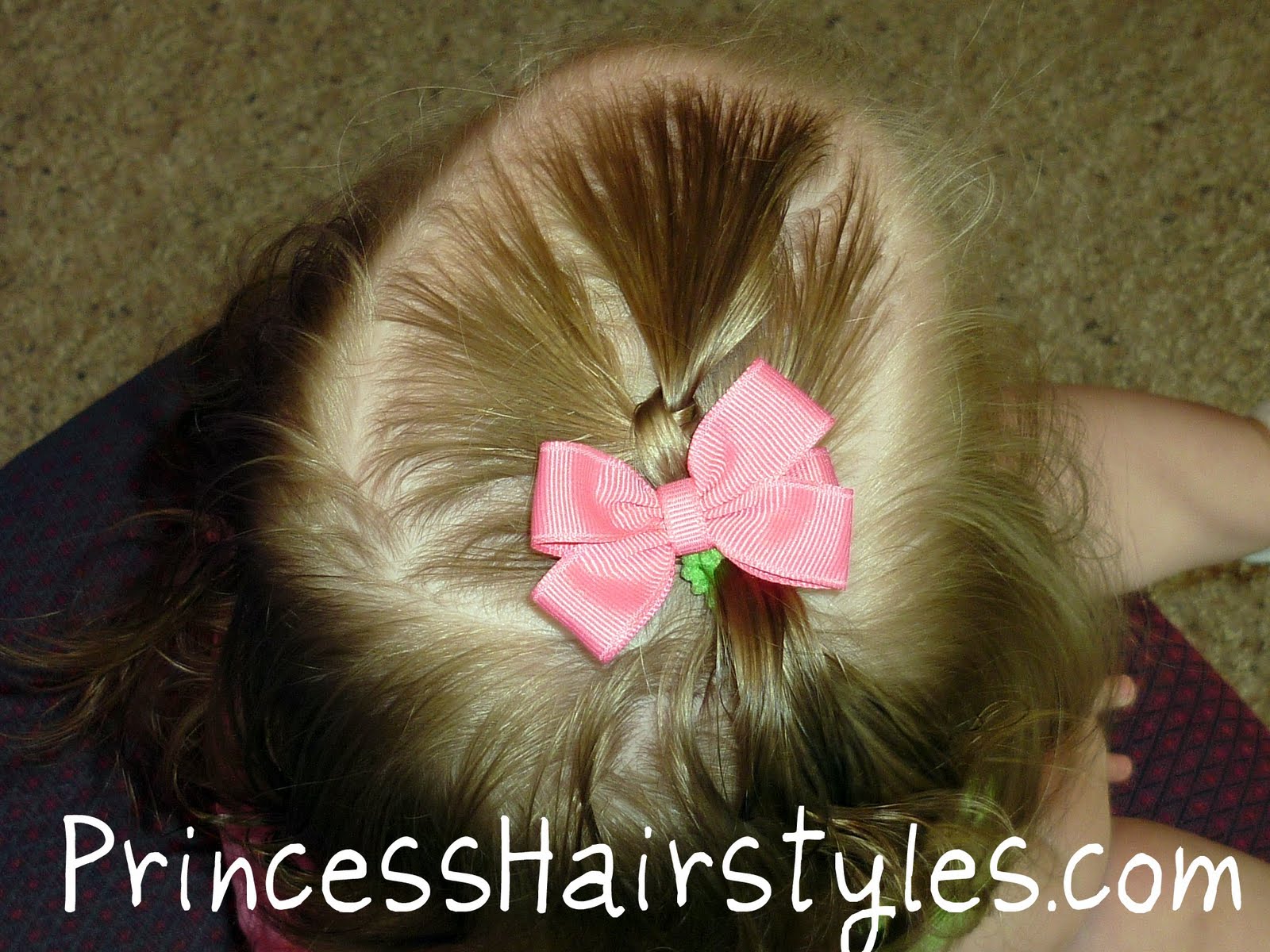 Toddler Hairstyles, Quick Ponytail Knot Hairstyles For Girls
