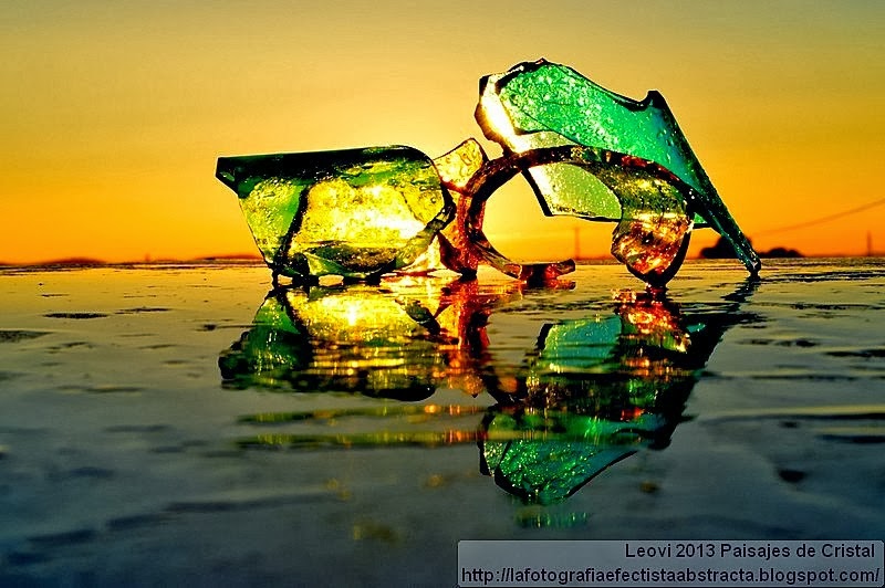 Abstract Photo 2862 Crystal Landscape 118 "To be, or not to be that is