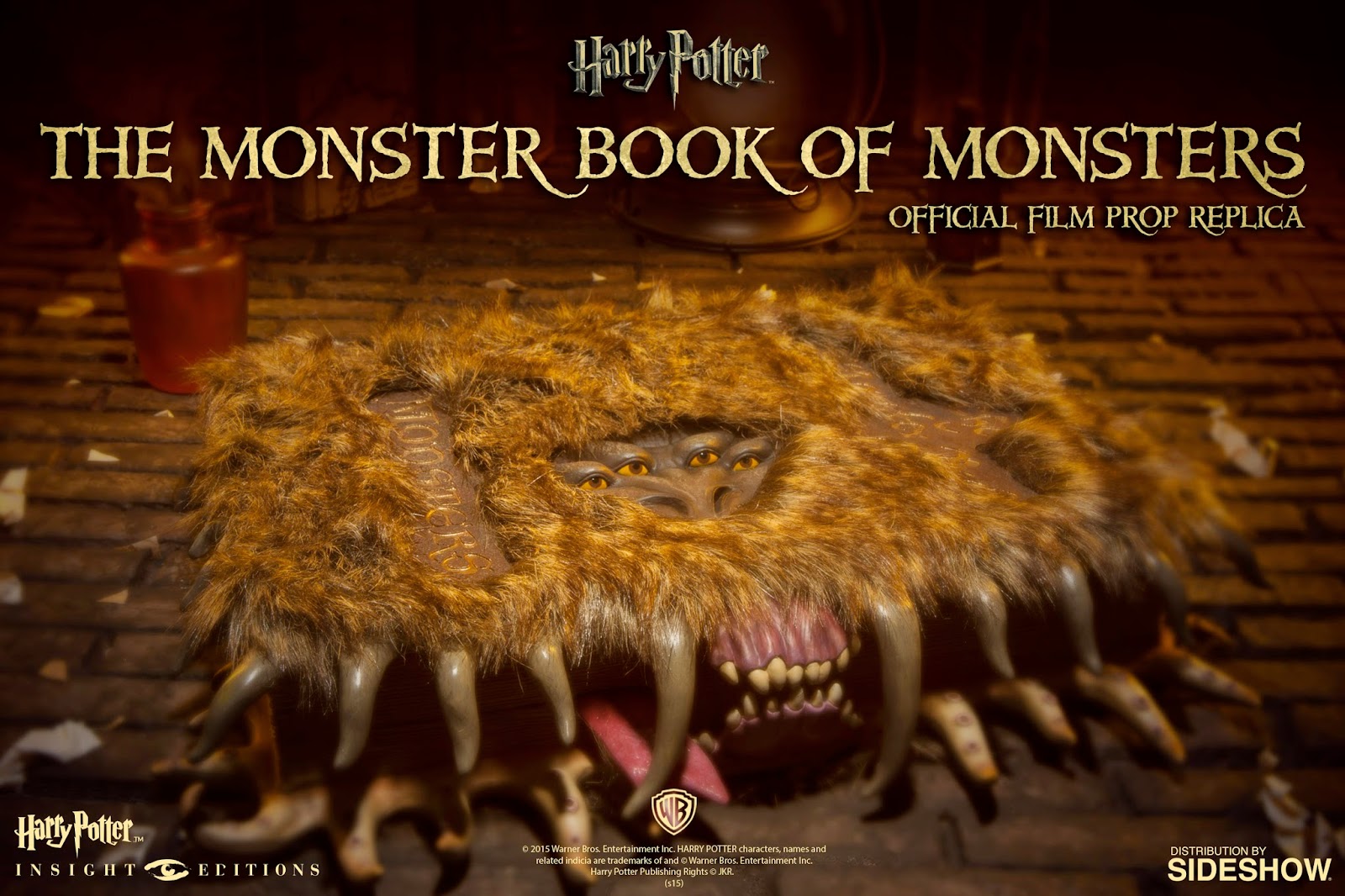 harry potter monster book replica