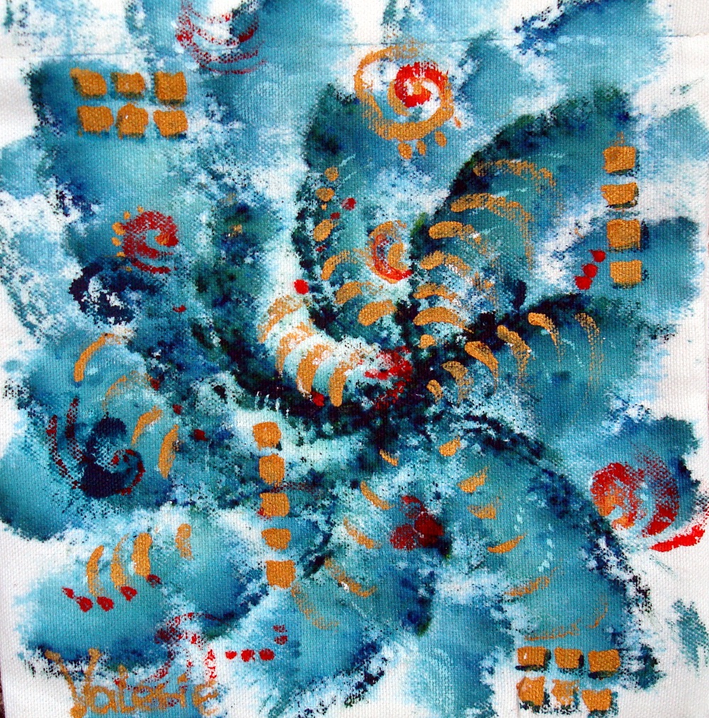 SquareCircleWorks Freestyle Fabric Painting Expressions