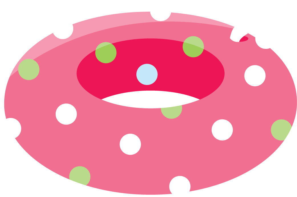 Enjoying the Swimming Pool Toys, Games and Sports Clipart. Oh My