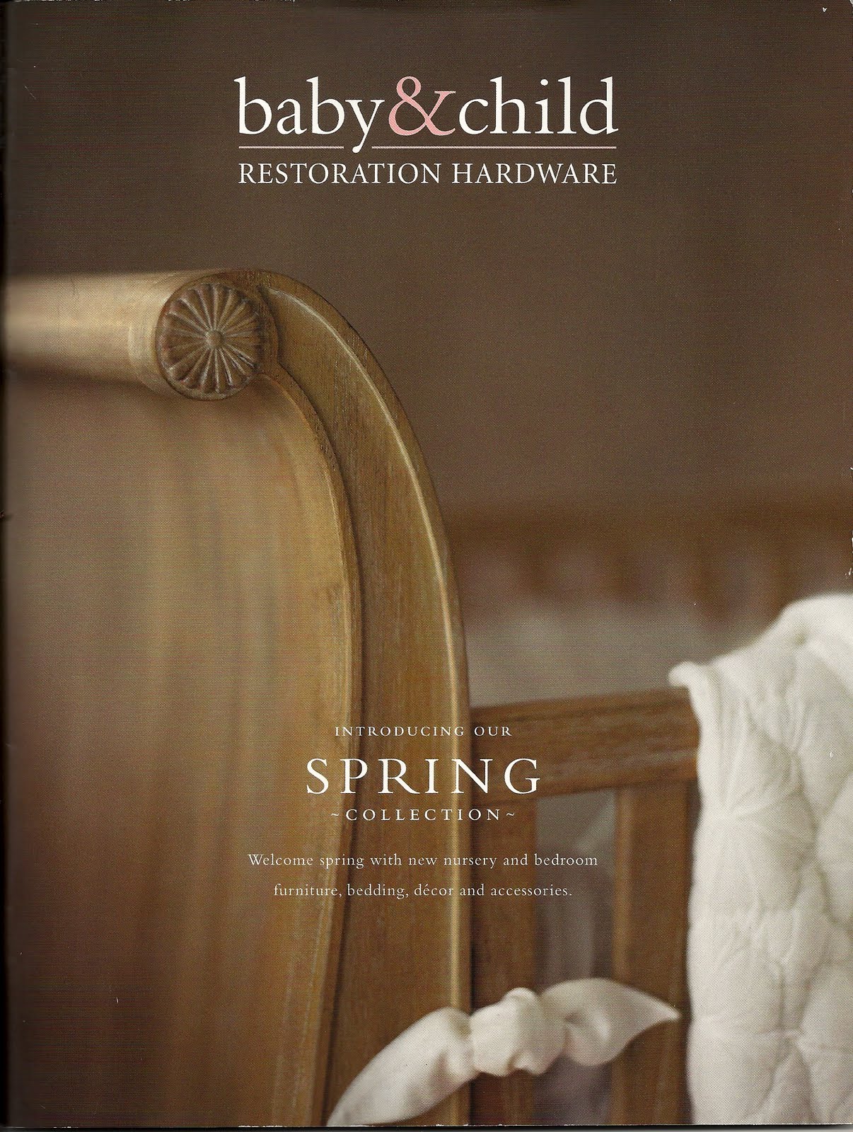 Mazur Family Restoration Hardware Baby & Child Spring Catalog