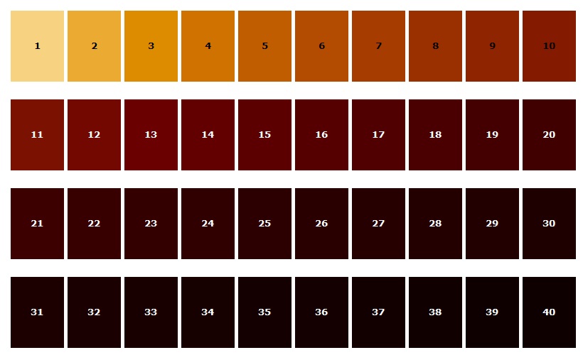 Srm Colour Chart