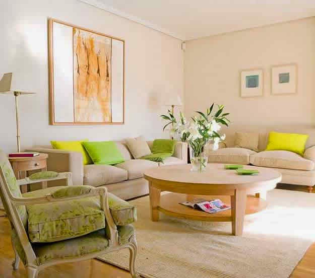 Acogedoras salas pequeñas