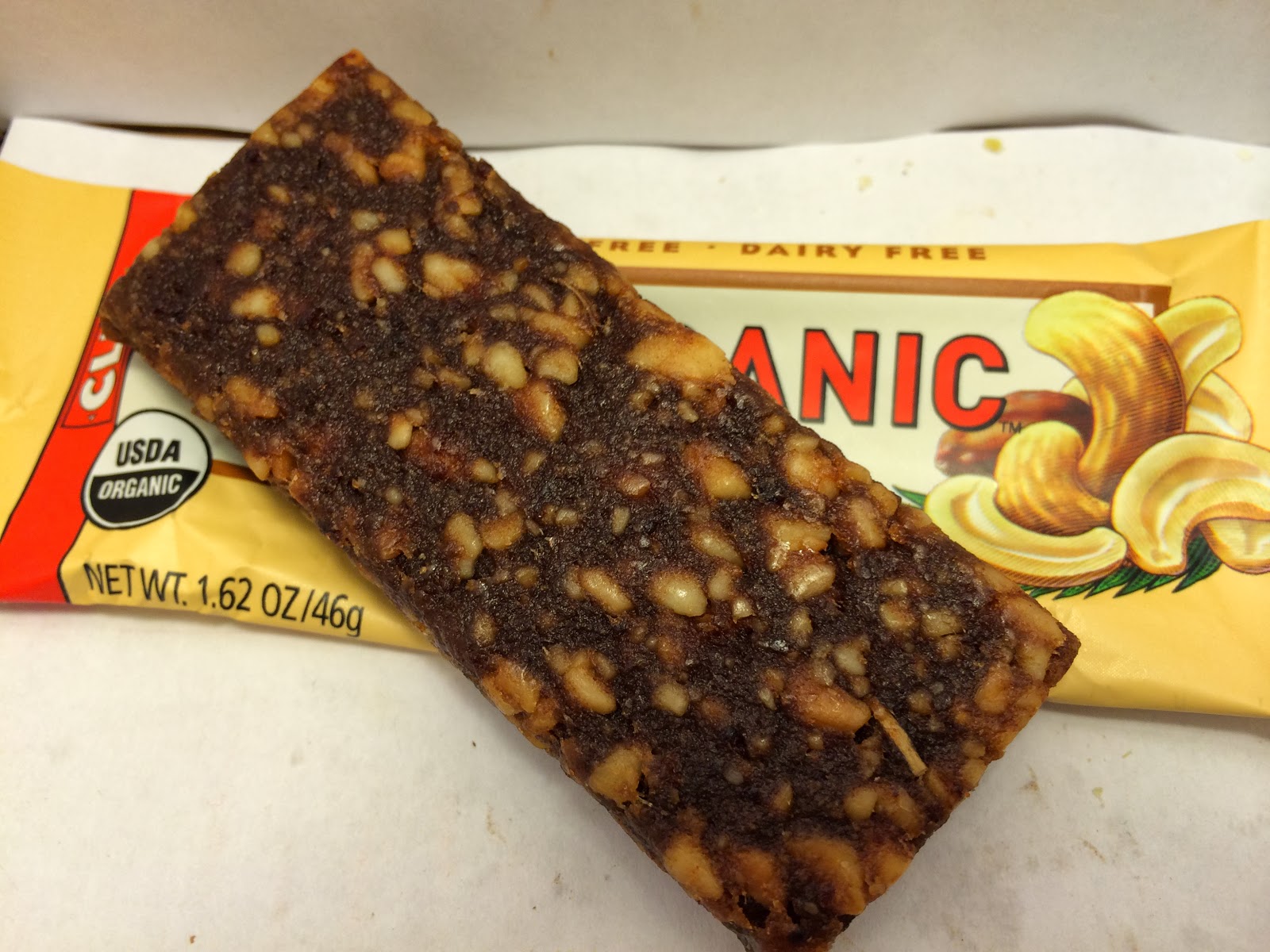 Crazy Food Dude Review CLIF Kit's Organic Cashew Fruit & Nut Bar