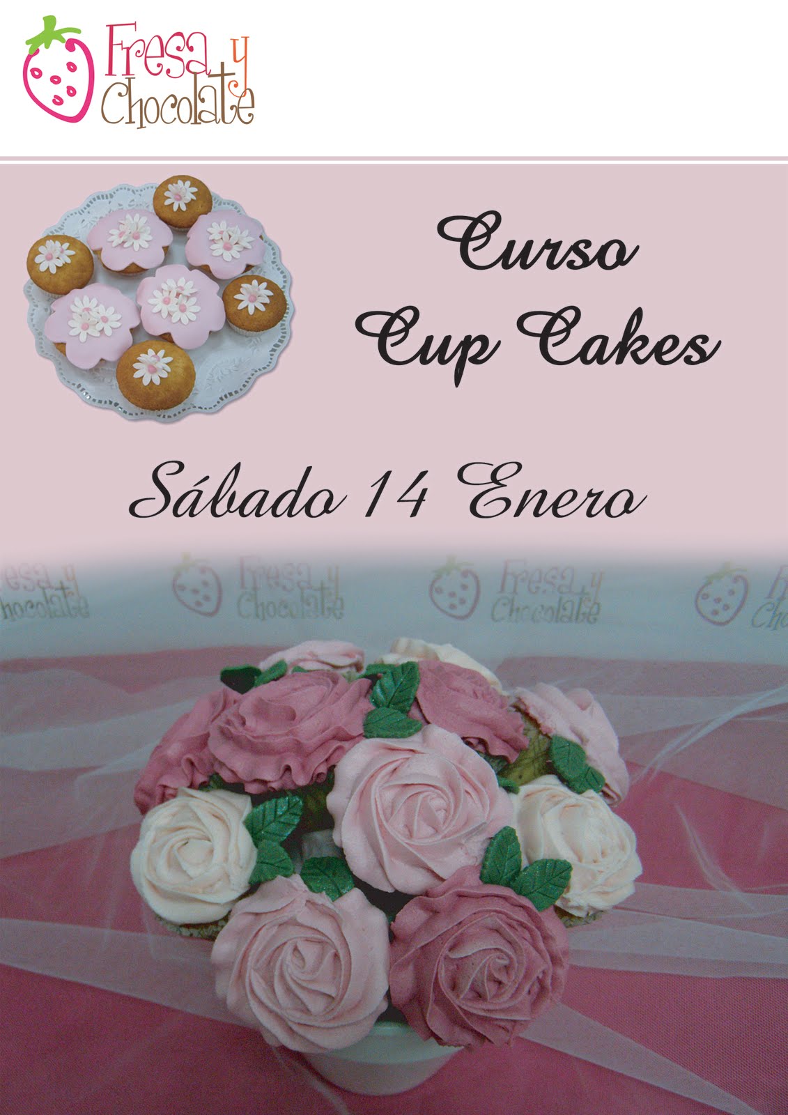 El blog de Fresa y Chocolate CURSO CUP CAKES