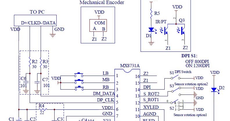 Development of Computer Mouse Circuit Controlled by EOG Circuit: The