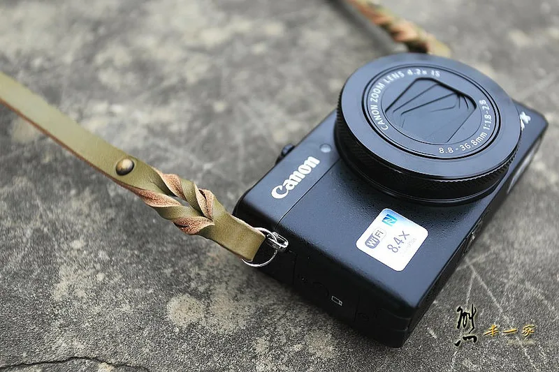 Canon G7X 皮革相機背帶｜Canon相機包