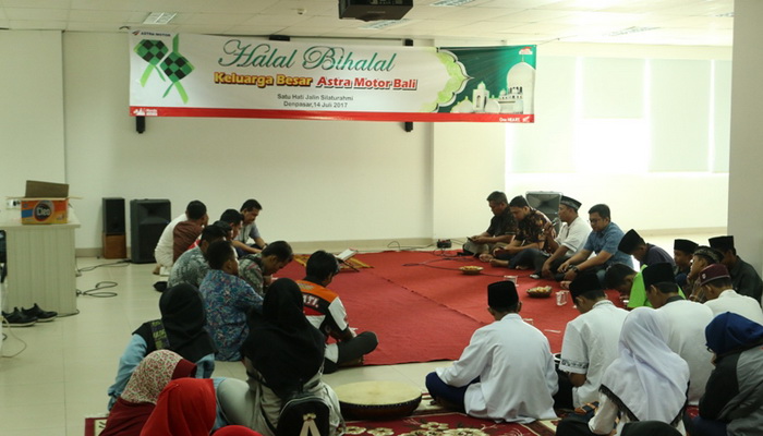 Halal Bihalal, Keluarga Besar Astra Motor Bali Perkuat Silaturahmi