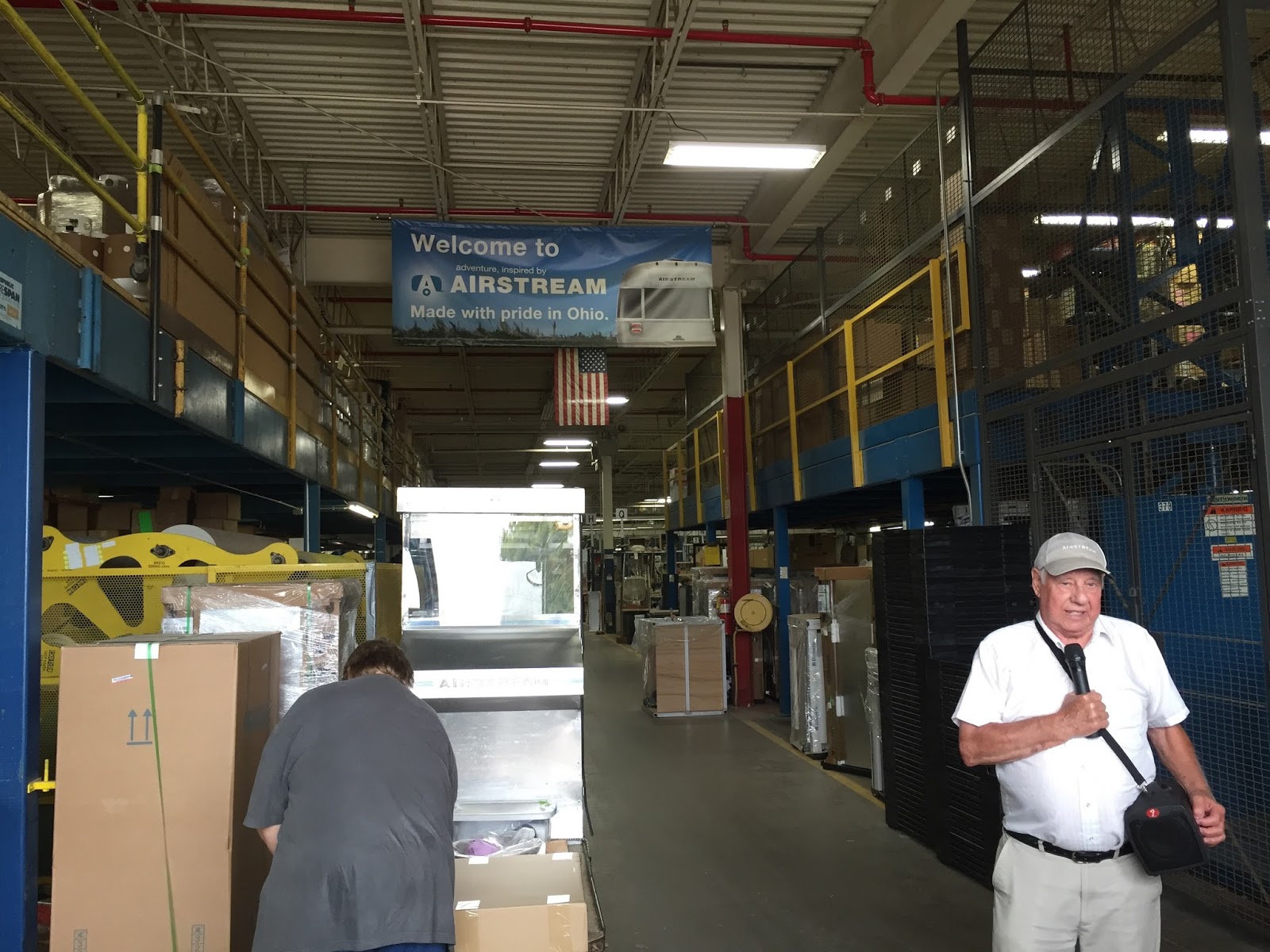 Cozy Rosie Airstream Terraport, Airstream Factory, Jackson Center