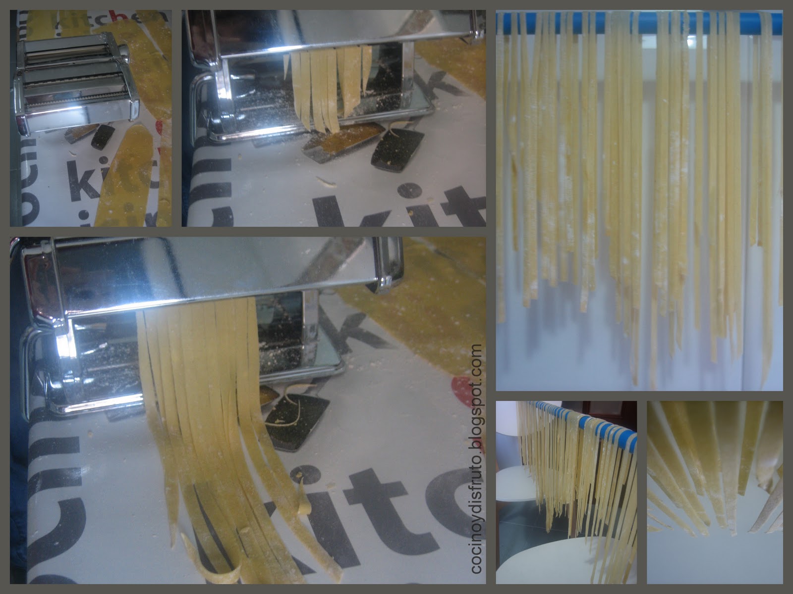 cocino y disfruto PASTA FRESCA AL HUEVO