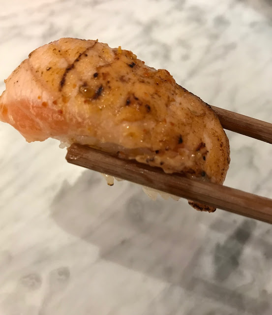 Sushi Jiro, Chadstone, salmon aburi
