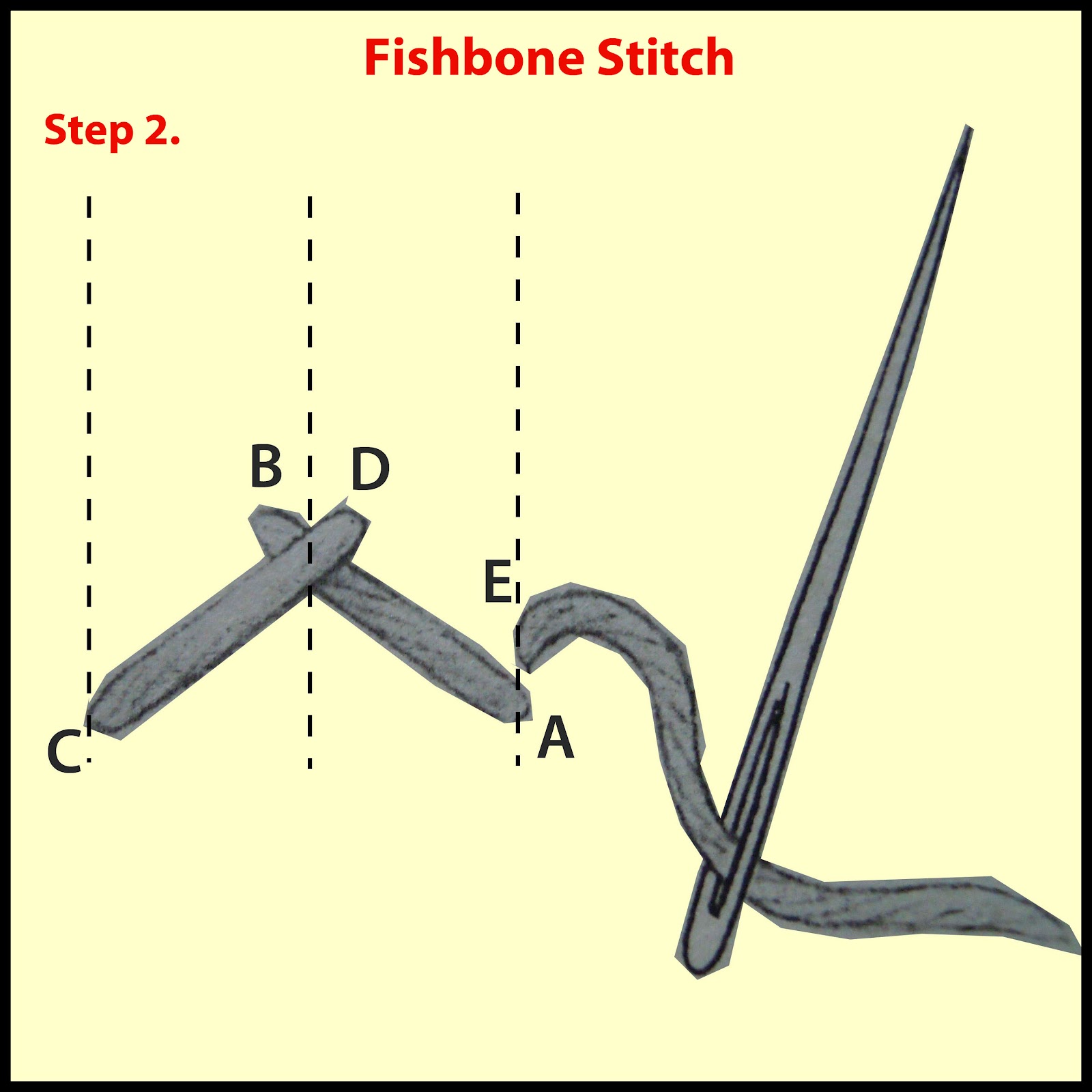 Craft Ideas: Fishbone Stitch