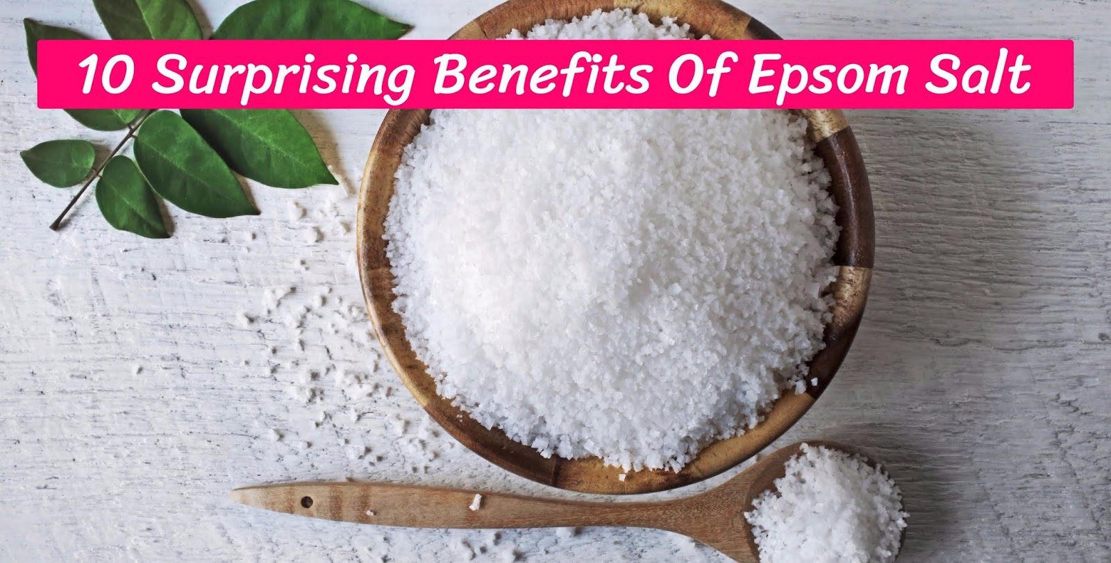 10 Surprising Benefits Of Epsom Salt Tricky Bloggers