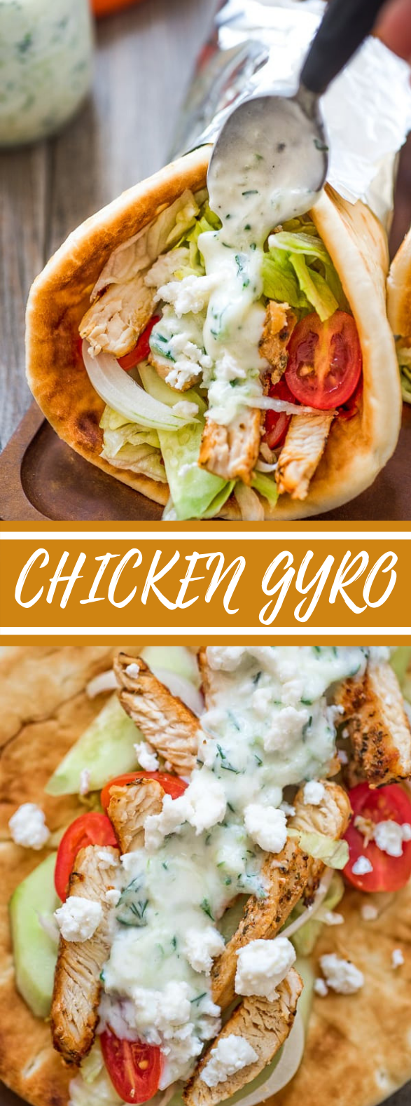Chicken Gyro Recipe Dinner Lunch