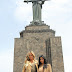 Kardashians in Armenia. In front of the Mother Armenia Statue in
Yerevan