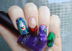 sailor finger pluto manicure collab moon kiko mate glaze cosmetics dust fairy china nails