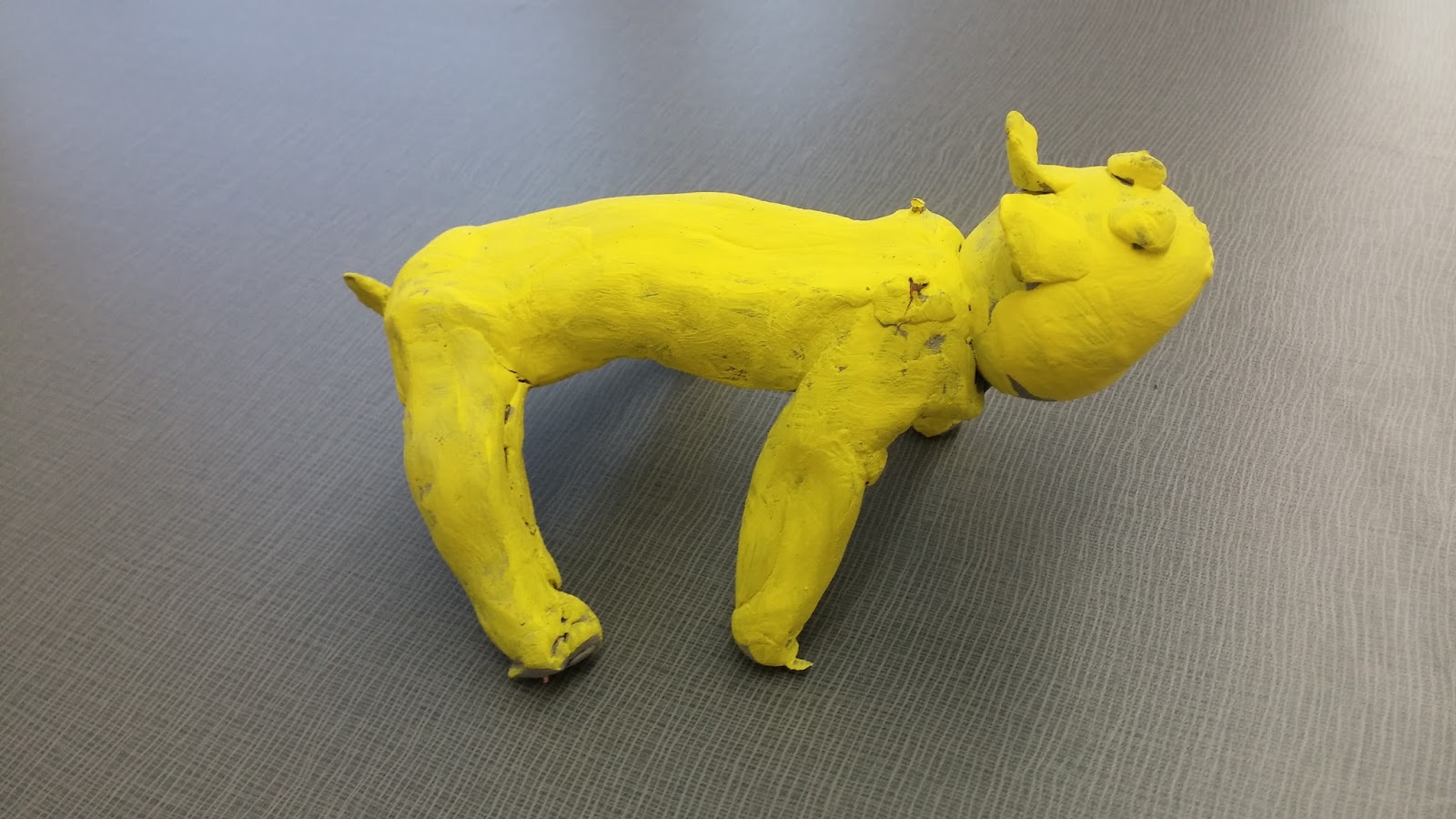Kara Schlottman's Art Projects Clay Dogs