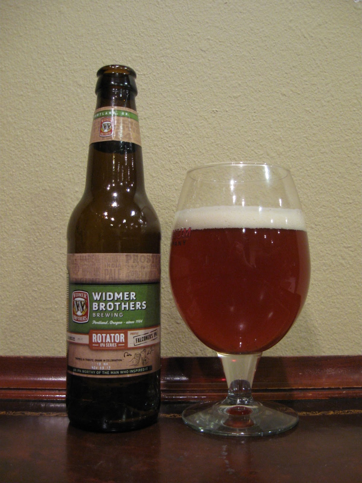 Doing Beer Justice Widmer Brothers Rotator IPA Series Falconer's IPA