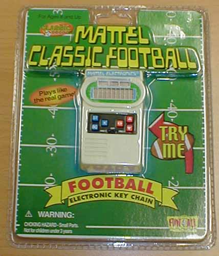 Mattel Football Keychain (2001)