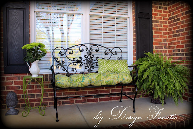 front porch, porch makeover, Spring, Flower pots