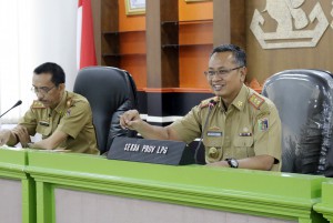Untuk Menyambut HARGANAS Pemprov Lampung Minta Kabupaten/kota Persiapkan Anjungan Semeriah Mungkin