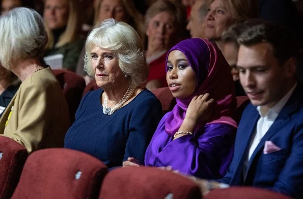 The Duchess of Cornwall attended the premiere of Riding A Dream, a documentary about Khadijah Mellah