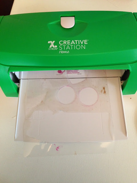do it yourself, DIY, Silhouette Cameo, reusable stencils, xyron sticky machine