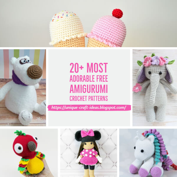 minnie mouse doll crochet pattern