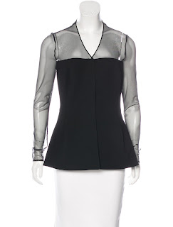 shop Princess Charlene's black Akris jacket shop Princess Charlene's black Akris jacket