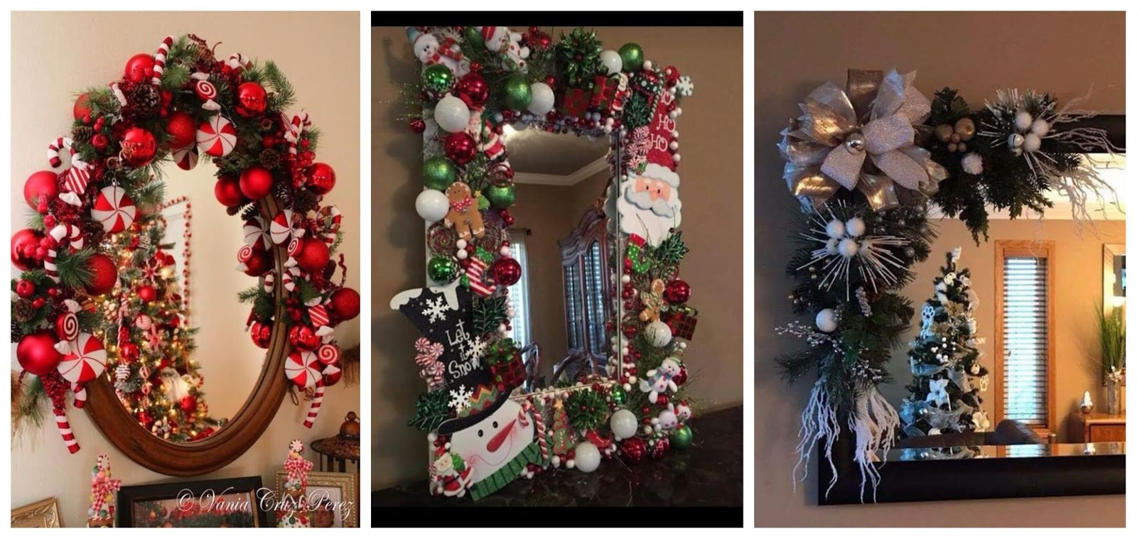 decorar espejos para navidad 16 ideas espectaculares de c 243 mo decorar espejos en navidad decorar espejos para navidad 16 ideas espectaculares de c 243 mo decorar espejos en navidad