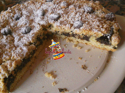 torta sbriciolata al cioccolato