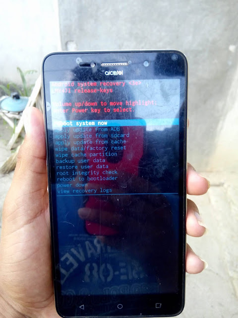 How to Hard Reset ALCATEL 8050G