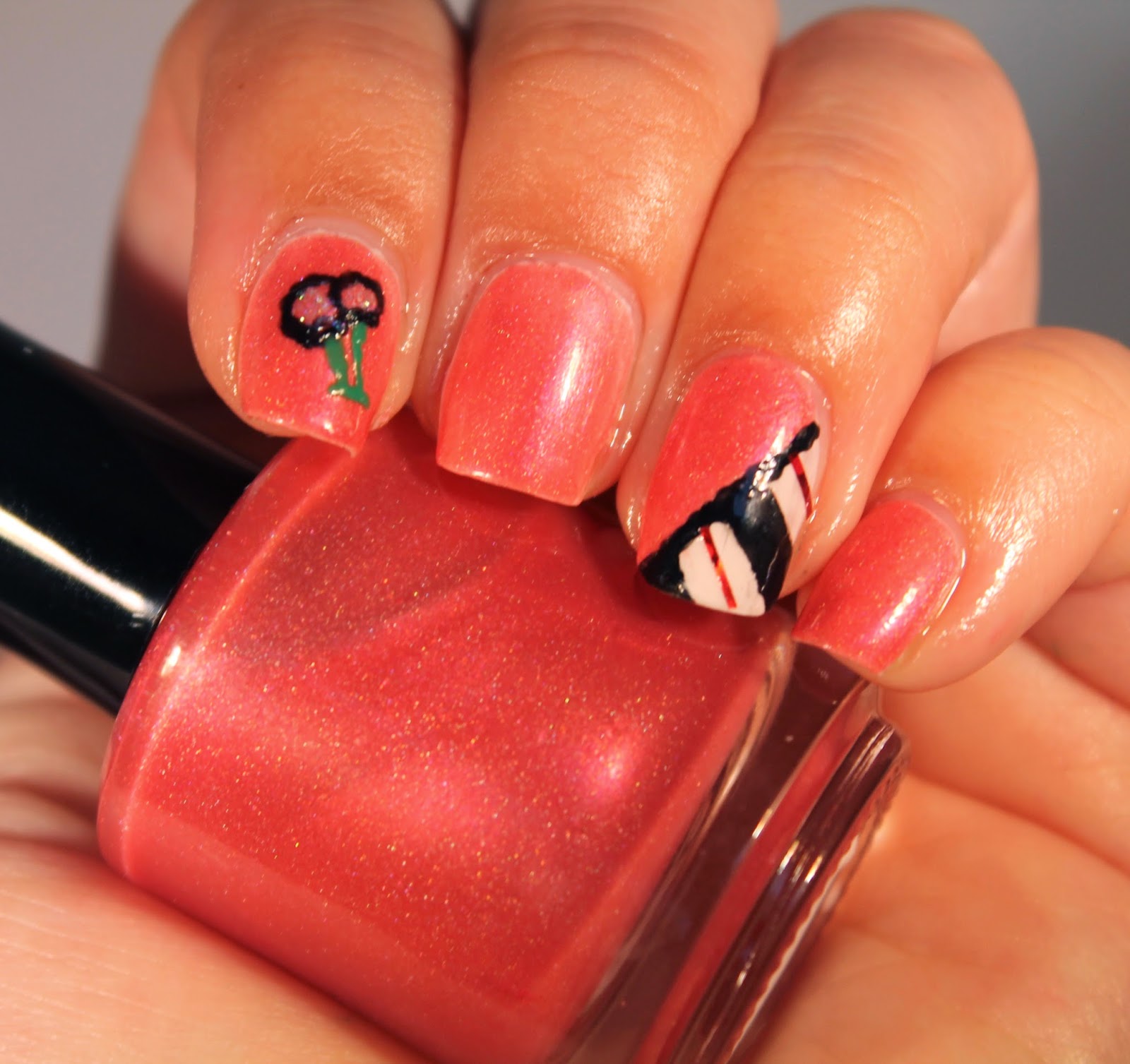 Finger Lickin Lacquer Cherry Pie Scented nail polish