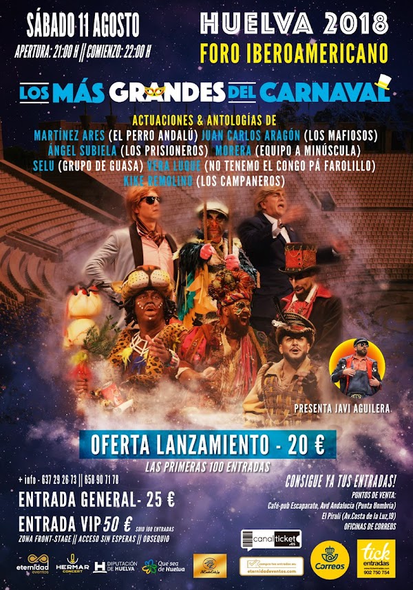 LOS MAS GRANDES DEL CARNAVAL