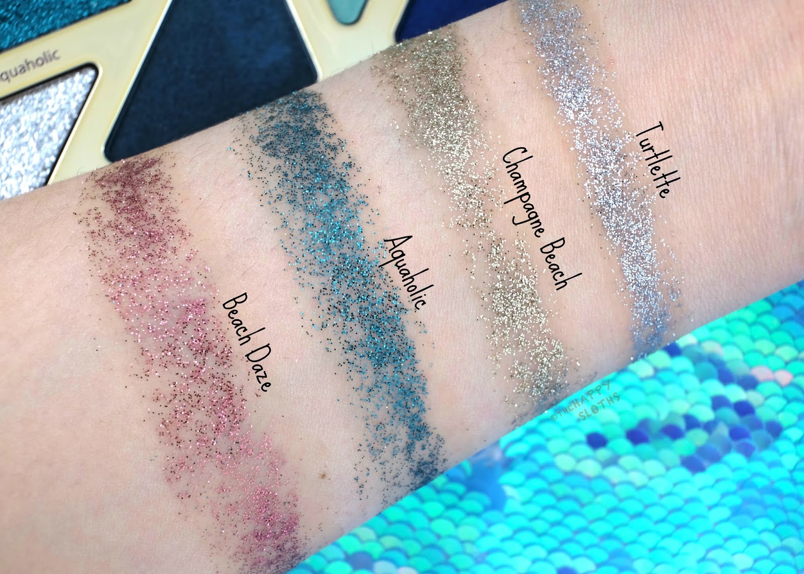 Tarte | Rainforest of the Sea High Tides & Good Vibes Eyeshadow Palette: Review and Swatches